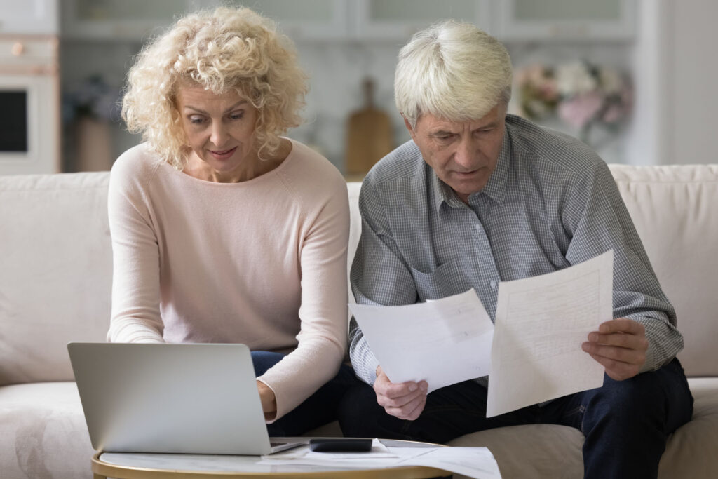 Michigan seniors comparing Medicare Advantage and Medigap plan options.